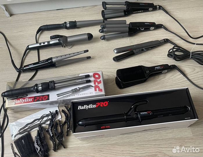 Плойки для волос профессиональные babyliss pro