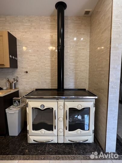 Печь- камин дровяная отопит Nordica america CM бу