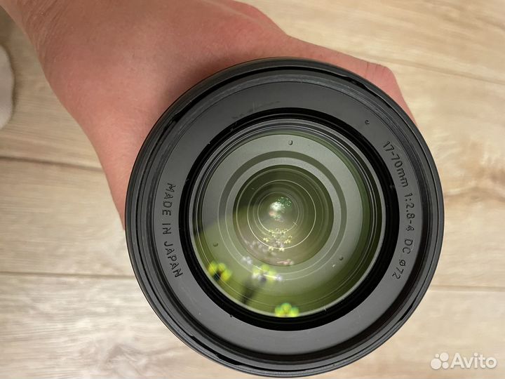Объектив sigma 17 70 F2.8-4 macro, canon