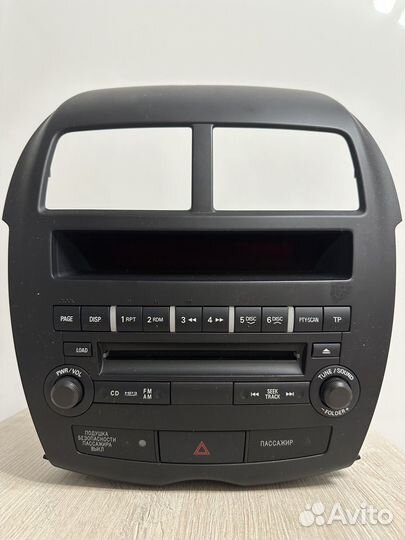 Штатное головное устройство/магнитола ASX