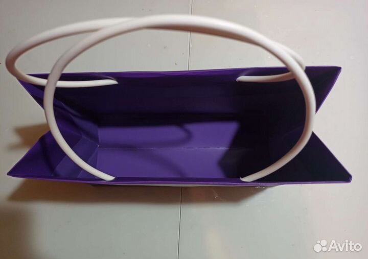 Брендовый бумажный пакет Molinard/Молинар 27х20х11