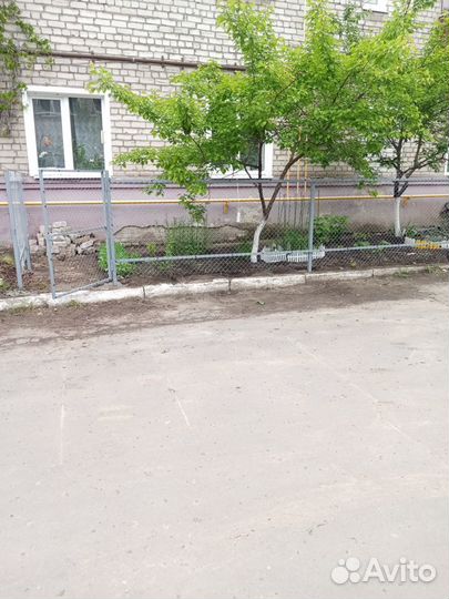Забор из сетки рабицы