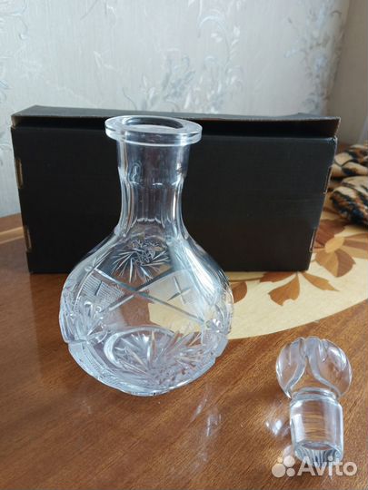 Штофы и графины СССР хрусталь