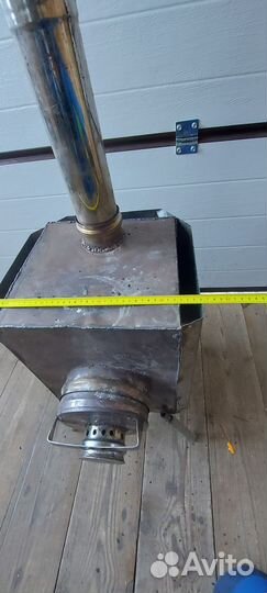 Печка пешехонка для зимней палатки