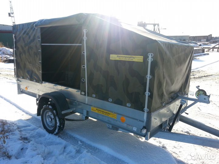 Снегоходный прицеп Трейлер 829450 3.5х1.5