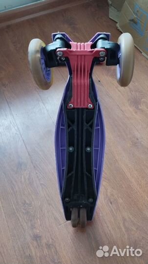 Самокат детский трехколесный складной