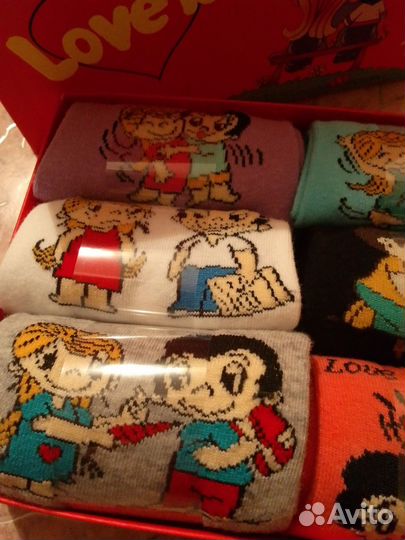 Носки с принтом