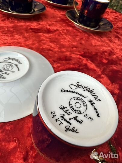 Кофейный сервиз.Франция Лемож