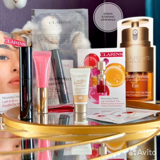 Clarins Наборы Декор тушь, фиксатор, блеск, тон