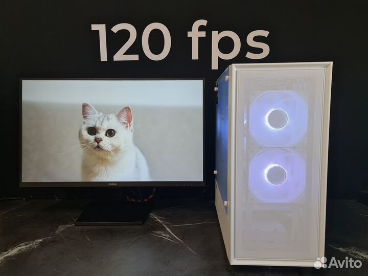 Компьютер i5 12400F, RTX 4060, 27 дюймовый монитор