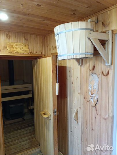 Русская банька на дровах