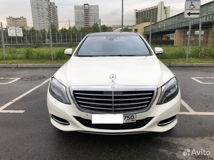 Mercedes-Benz S-класс 3.0 AT, 2015, битый, 175 000 км