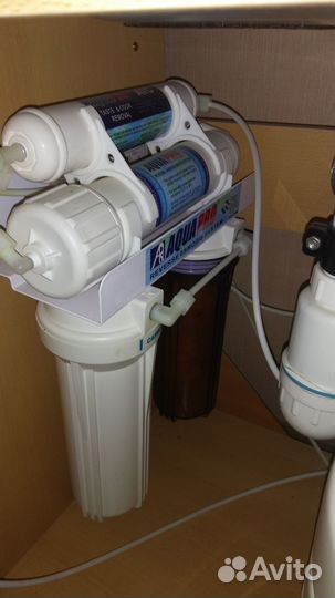 Фильтр AquaPro AP-580 +кран +бак под мойку