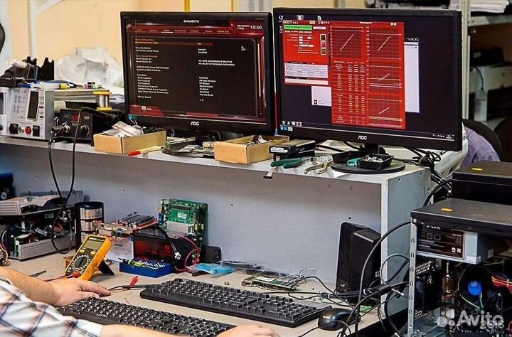 Ремонт компьютеров ноутбуков любые проблемы с пк