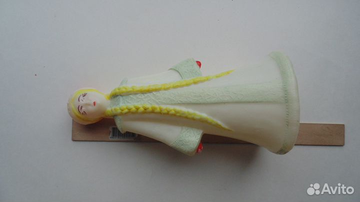 Снегурочка (малая, пластмассовая). Винтаж СССР