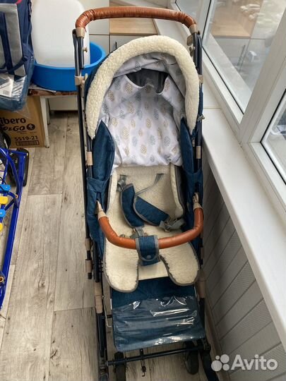 Детские санки коляска Ника 7 8