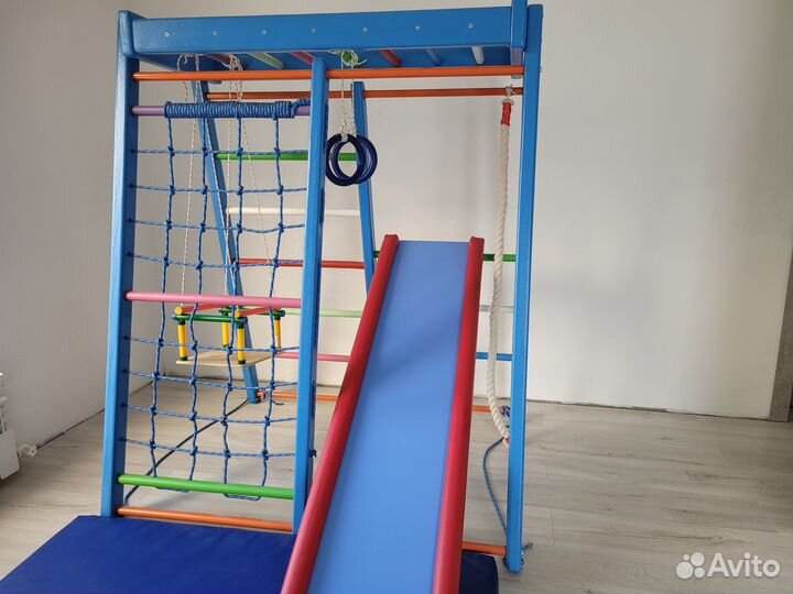 Детский спортивный комплекс деревянный