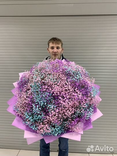 Букет из Гипсофилы