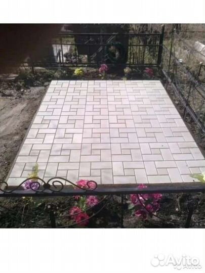 Благоустройство могилы, установка оград