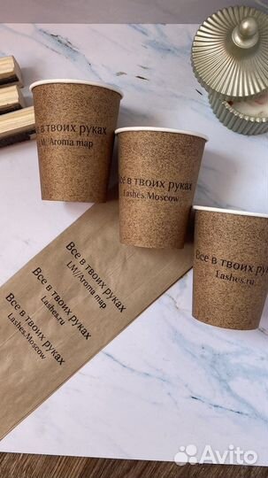Рекламные штампы на упаковку (крафт пакеты и тд)