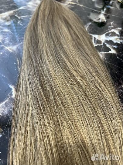 Волосы для наращивания 75 см биопротеиновые