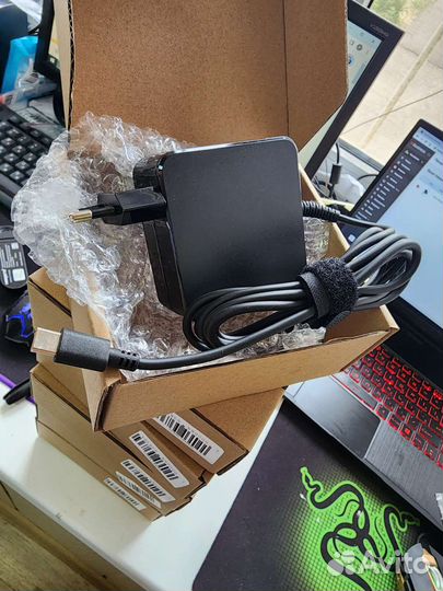 Блок питания для ноутбука 20V, 3,25A, 65W Type-C