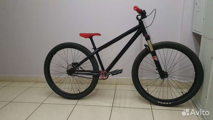 Мтб стрит дерт 26 черный