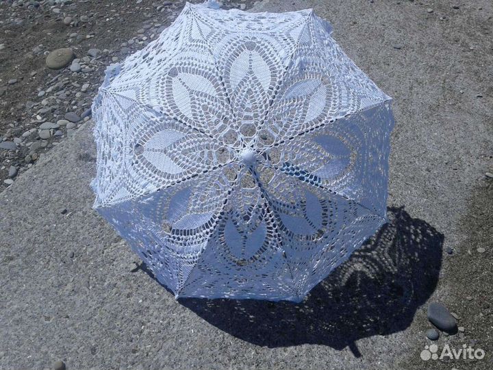 Свадебный зонт ручной работы-аналогов нет