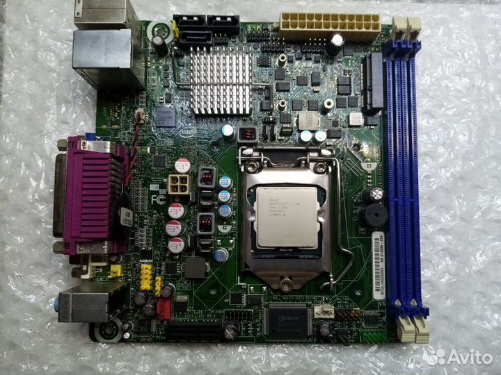 Intel h61 DH61DL mini-itx сокет 1155