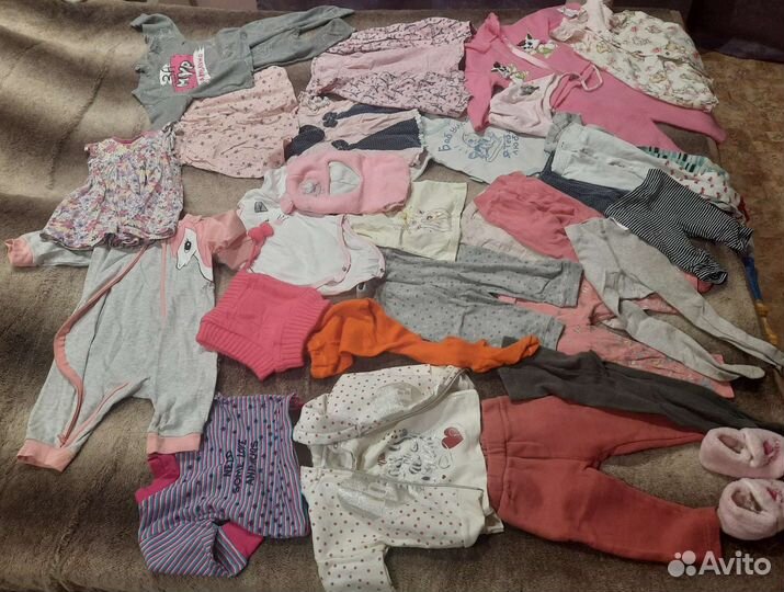 Детская одежда для девочек пакетом