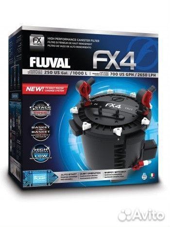 Внешний фильтр fluval fx 4