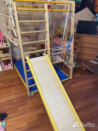 Шведская стенка деревянная бу