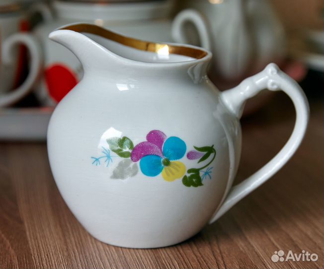 Молочники, фарфор УССР