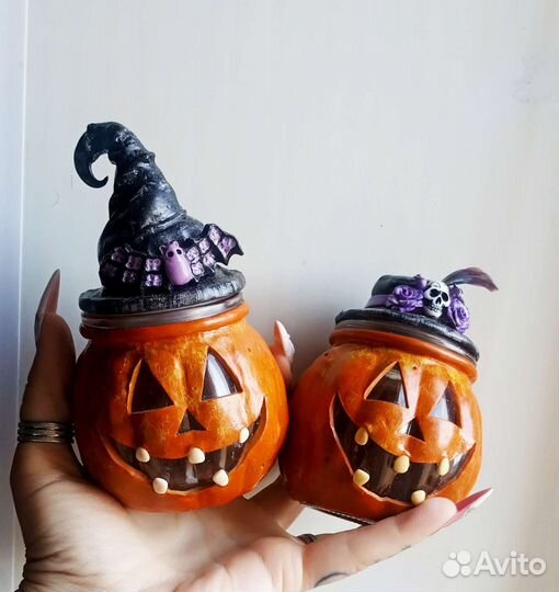 Подсвечники тыквы