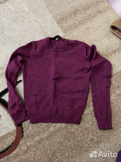 Свитер вязаный
