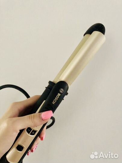 Плойка-щипцы для красивых локонов