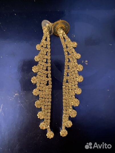 Продам новогодние серьги