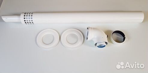 Дымоход коаксиальный 75/100мм для котла Celtic