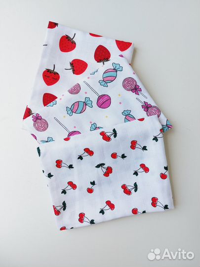 Непромокаемые муслиновые пелёнки