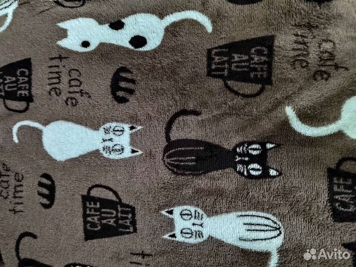 Плед флисовый новый в ассортименте