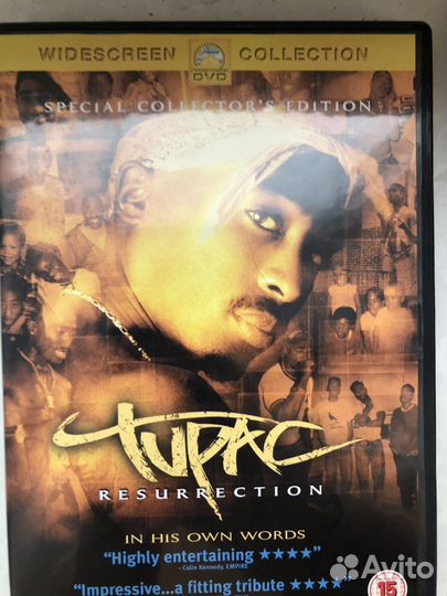 DVD фильмы о 2Pac