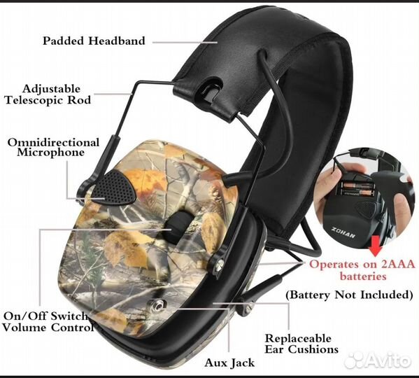 Активные наушники Zohan Новые