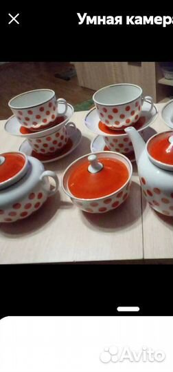 Чайный сервиз 6 персон.Дружковский завод