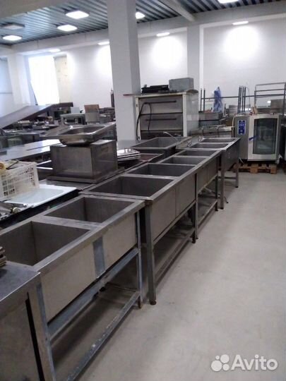 Столы, Мойки, Стеллажи