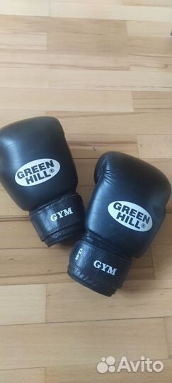 Боксерские перчатки 12 oz кожа