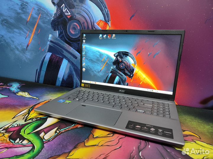 Игровой ноутбук Acer i5-12Gen RTX 2050, 16 озу