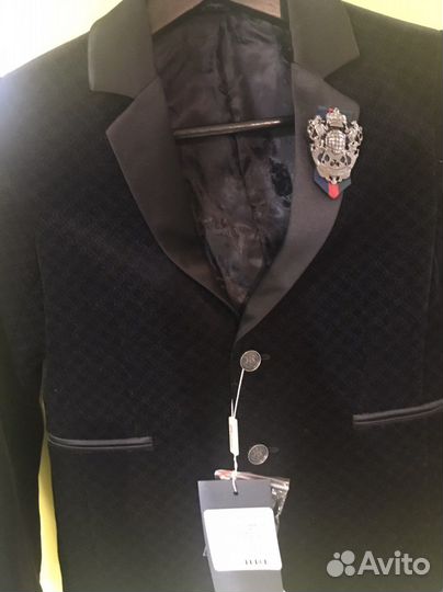 Пиджак бархатный на мальчика