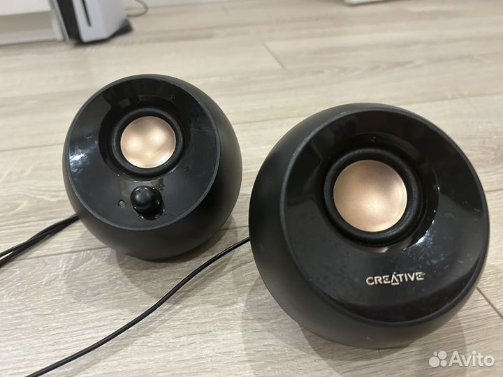 Колонки Creative Pebble Black