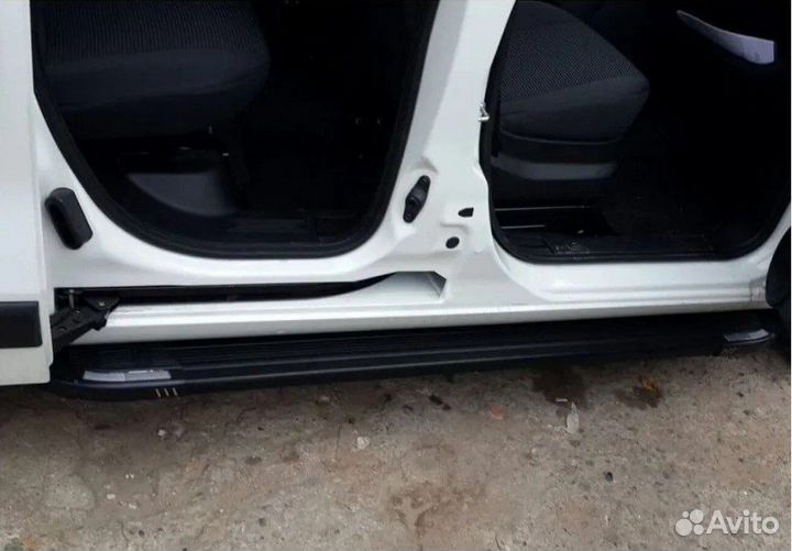 Пороги volkswagen multivan/transporter/caravelle