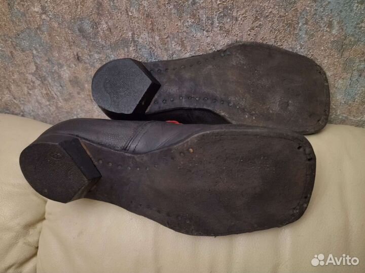 Ботинки лыжные р. 38-39 кожа СССР